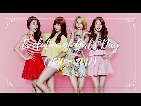 Evolution of Girl's Day (2010-2017)