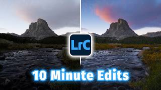 How to Edit Landscape Photos in 10 Minutes or Less!