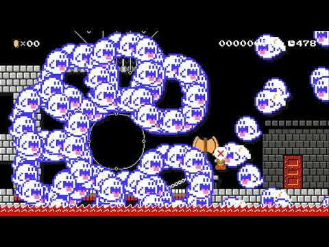 LEVEL REMOVED ~ 黄金の斧Golden ax=GOAL  Ver.2(EASY) by ⊂ まさひろ ⊃ - Super Mario Maker - No Commentary 1bt