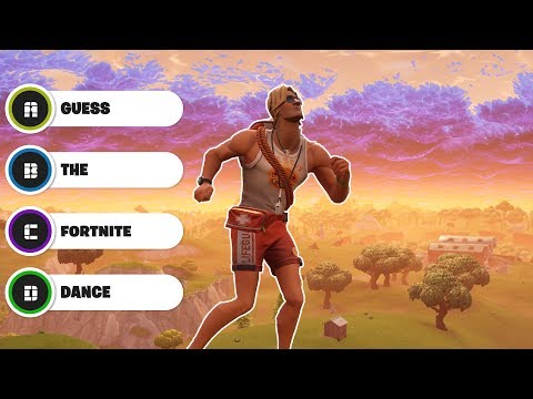 Guess The Fortnite Dance In Reverse (90% FAIL)