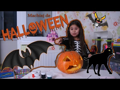 TOP 3 Tipuri de MACHIAJ PENTRU HALLOWEEN  \  Pisica, Vampir si Clovnul JOKER 🎃👽👻