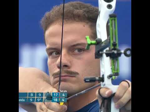 Marcus D'Almeida secures a spot at the final in Mexico | #shorts #ArcheryWorldCup