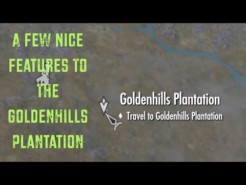 Skyrim AE ~ A Few Nice Features To The Goldenhills Plantation (Farming)