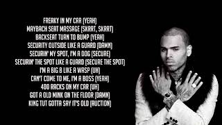Chris Brown - High End (LYRICS) ft Future &amp; Young Thug
