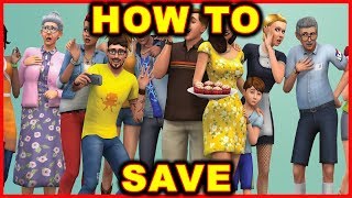 Sims 4: How to Save Your Game