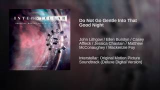 Do Not Go Gentle Into That Good Night