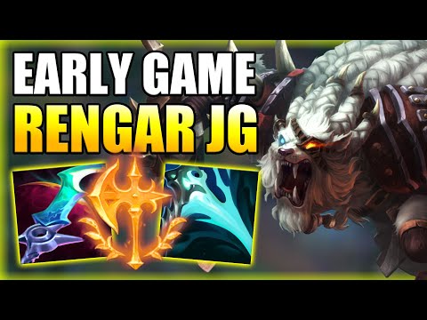 HOW TO PLAY RENGAR JUNGLE EARLY GAME CONSISTENTLY - Season 11 Rengar Guide - League of Legends