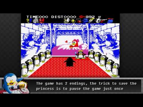 Penguin Adventure MSX Konami overview