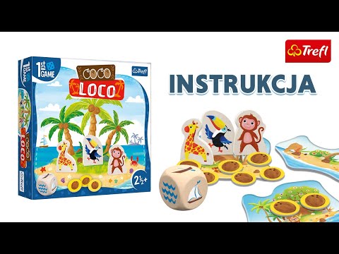 Gra Coco Loco od Trefl - sprawdź wideoinstrukcję