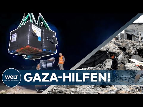 GAZA NOTLAGE: Hilfslieferungen per Schiff "Open Arms" angekommen - Testlauf für weitere Seeweg-Hilfe