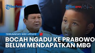 Prabowo Disapa Bocah Belum Dapat MBG, Presiden Langsung Minta Sekolahnya Ditelusuri