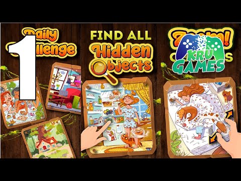 Hidden Objects - Puzzle Game Gameplay Walkthrough #1 (Android, IOS)