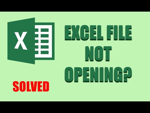 Excel file not opening in window 10/11 - Fixed