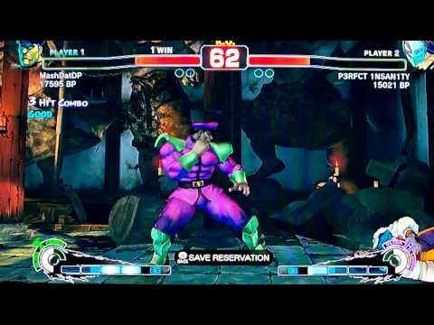 MashDatDP (Bison) VS P3RFCT 1NSAN1TY (VEGA) XBL SSF4 Endless 2