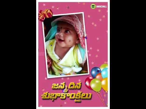 Today sathvika Birthday