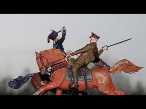 The clash of the Hussars-1914-18 war…