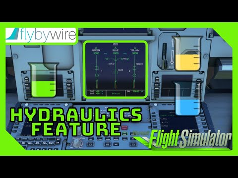 HYDRAULICS SYSTEM FEATURE | Microsoft Flight Simulator | A32NX LEAP | Fly By Wire Simulations