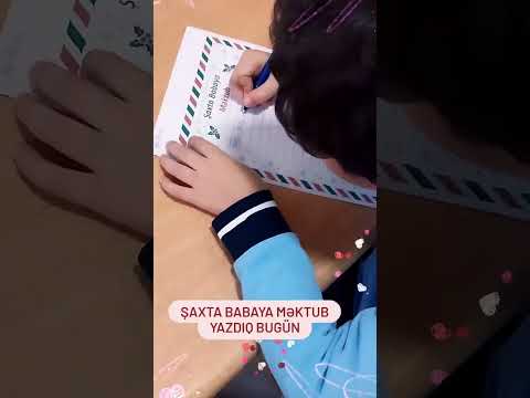 şaxta babaya məktub 🎅🌲