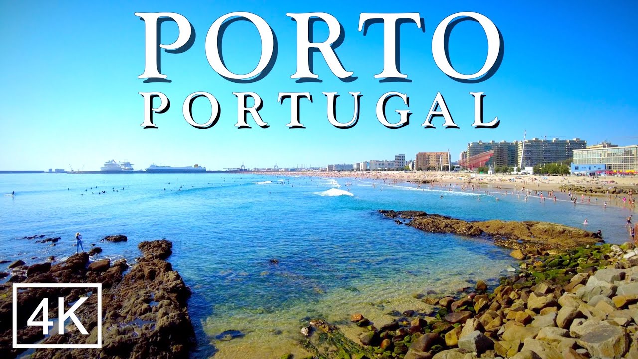 Embark on a virtual stroll around Matosinhos Beach.