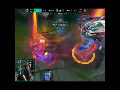Inspire 1v5  Against Misfit : Viego 1v5 in Lol esport:  Rogue vs Misfit Summer Playoff 2021