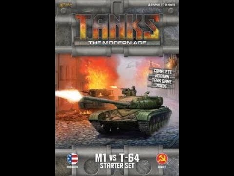 Tanks: Modern Age - M1 vs T-64 (starter set) - Game On review