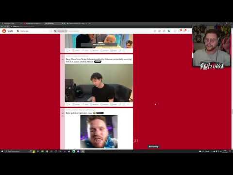 Ethan Behzinga reacting to Bang Chans love for Sidemen