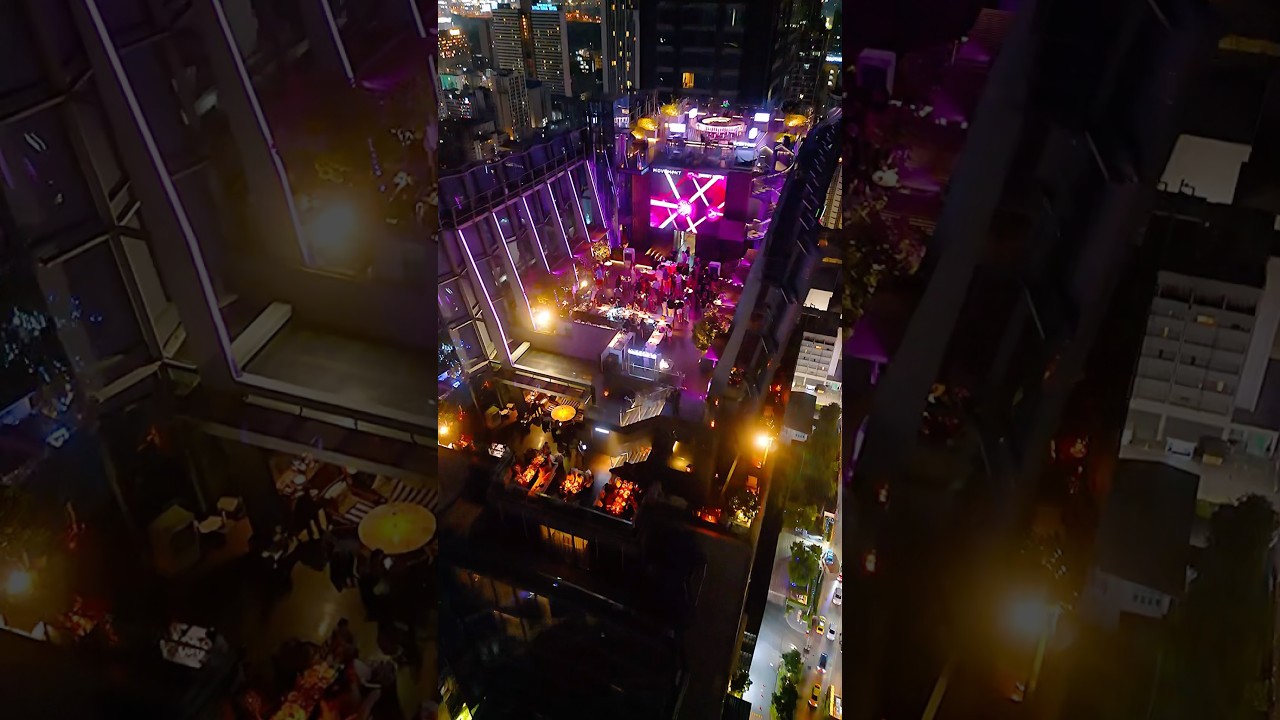 Is there any city that can compete with Bangkok when it comes to rooftop bars? 🌇#bangkokrooftops