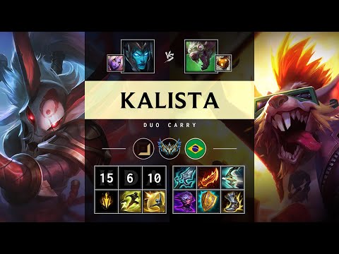 Kalista ADC vs Twitch - BR Challenger Patch 25.08