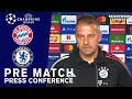 Hansi Flick - Bayern Munich v Chelsea - Pre-Match Press Conference - Champions League