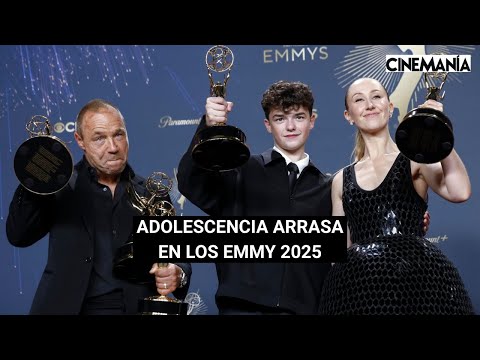Emmys 2025: 'Adolescencia', 'The Studio' y 'The Pitt' arrasan en drama, comedia y serie limitada