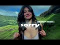 Justin Bieber Sorry Slowed Reverb