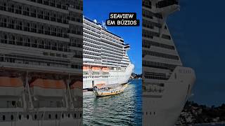 MSC SEAVIEW cruzeiro navio ‎⁨@cruzeiros2025⁩  ship Buzios Salvador  #cruzeiro #cruise  #shorts