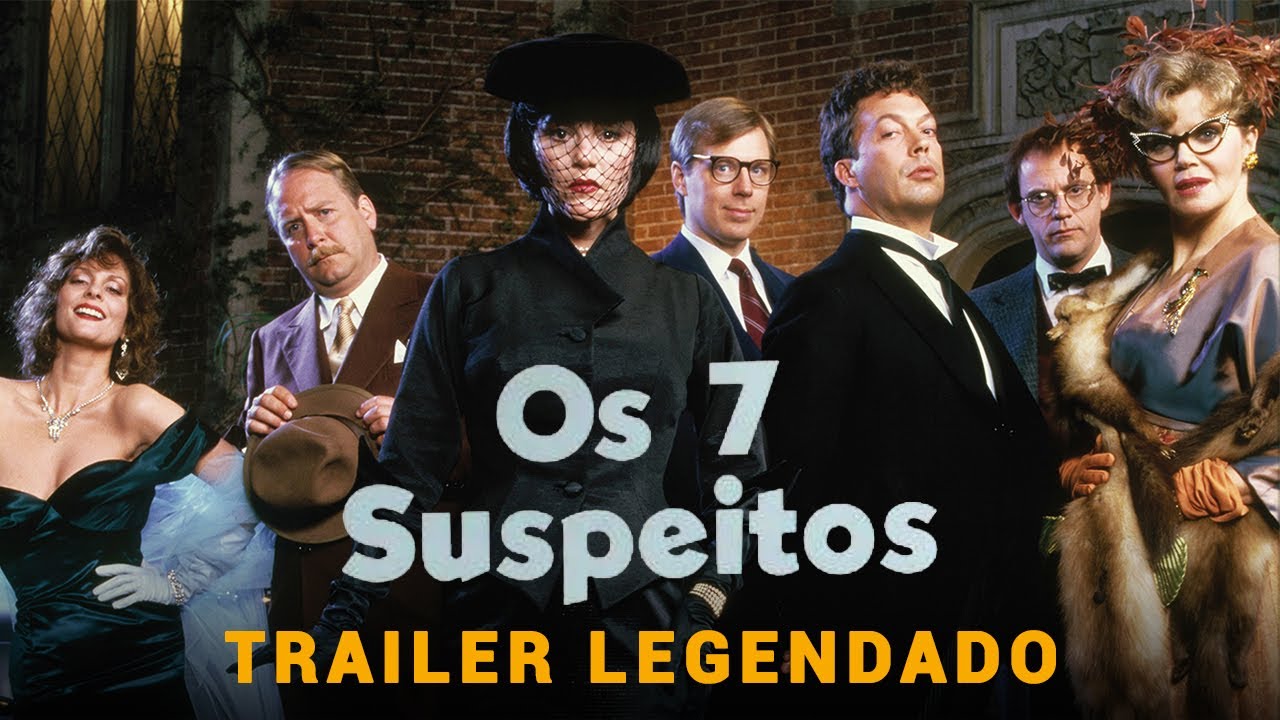 Clue - Os Sete Suspeitos (1985) • Trailer Legendado