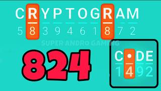 CRYPTOGRAM 824