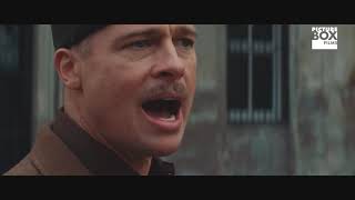 Brad Pitt  uses Southern American accent (Inglourious Basterds Movie)