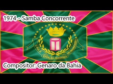 Mangueira 1974 - Samba Concorrente de Genaro da Bahia