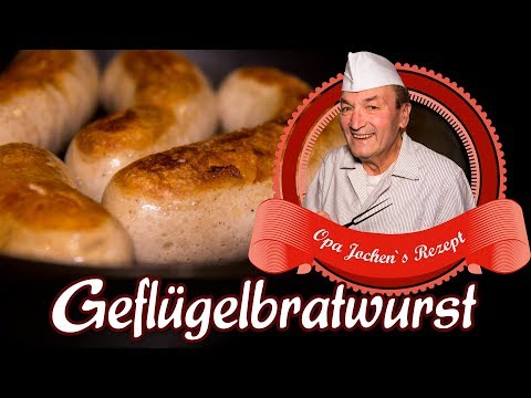 Geflügelbratwurst selber machen - Wurst selber machen - Opa Jochen´s Rezept