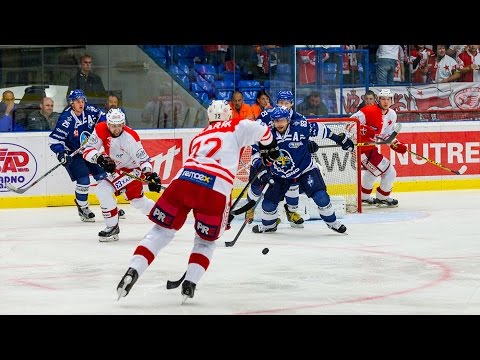 1. kolo WSM ligy: Rytíři Kladno - HC Slavia Praha 3:2sn
