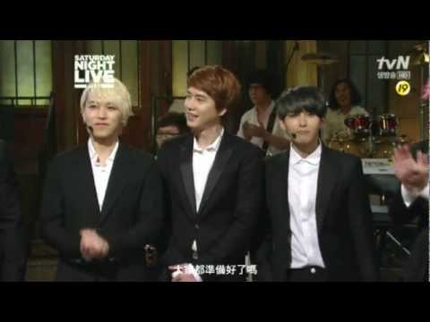 120714【繁中】Super Junior - SNL開場《假始源篇》