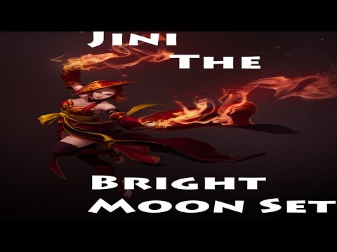Dota 2 Lina Bundle Opening: Jini the Bright Moon Set