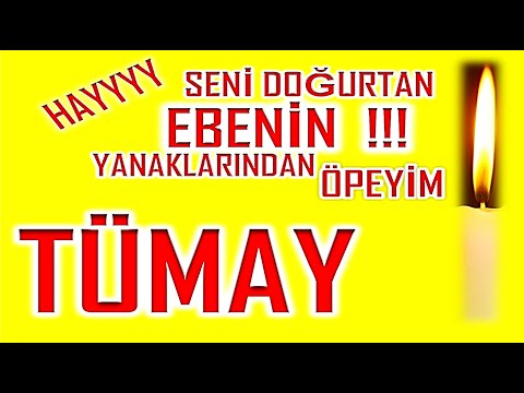 İyi ki Doğdun Tümay İsme Özel Komik Doğum Günü Şarkısı