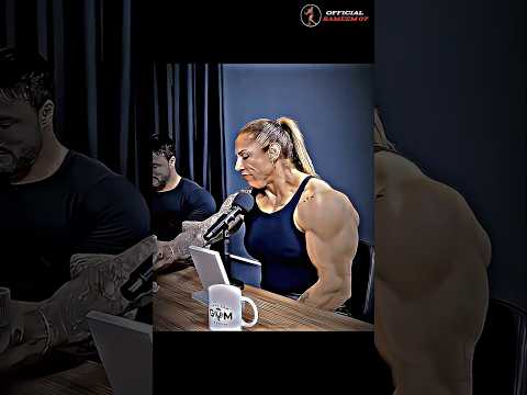 BRO WOMEN BICEPS 🥶 #bodybuilder #motivational #shorts #viral #edit #video