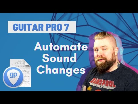 Guitar Pro 7 Tutorials Part 7 - Changing Effects Mid Track & Track Colors - Levi Clay