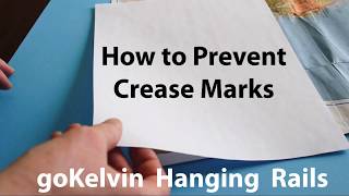 How to Prevent Crease Marks when using goKelvin Hanging Rails
