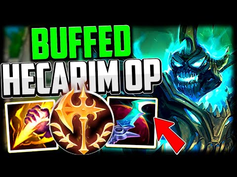 Riot "Adjusted" Hecarim into the STRONGEST JUNGLER IN THE GAME👌 - League of Legends