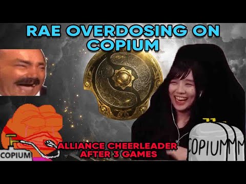 Rae Overdosing On Copium Watching Alliance at TI