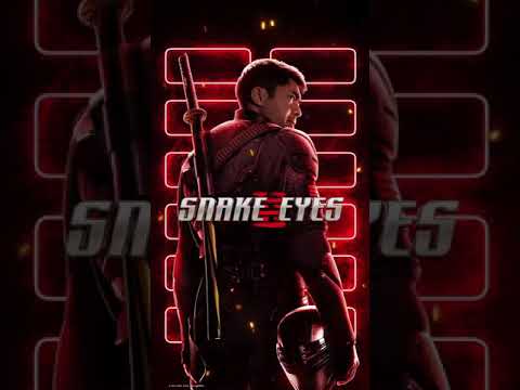 afbeelding Snake Eyes Motion Poster