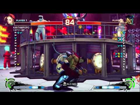 藍弟 lsy9983 [Bison] vs KIRITAMPOPO [Cammy] SSF4 Japanese Online Ranked Matches - TRUE-HD