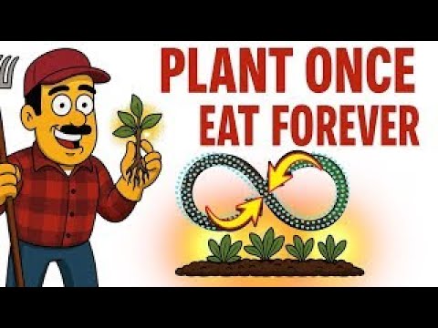 🚨 10 Crops You Plant ONCE That Will Feed You FOREVER!