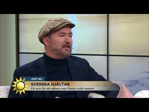 Hyllas för Glada Hudik-teatern: "Så stolt över priset" - Nyhetsmorgon (TV4)